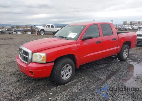 2007 Dodge Dakota Slt z USA, uszkodzony, nr VIN 1D7HE48N57S176106